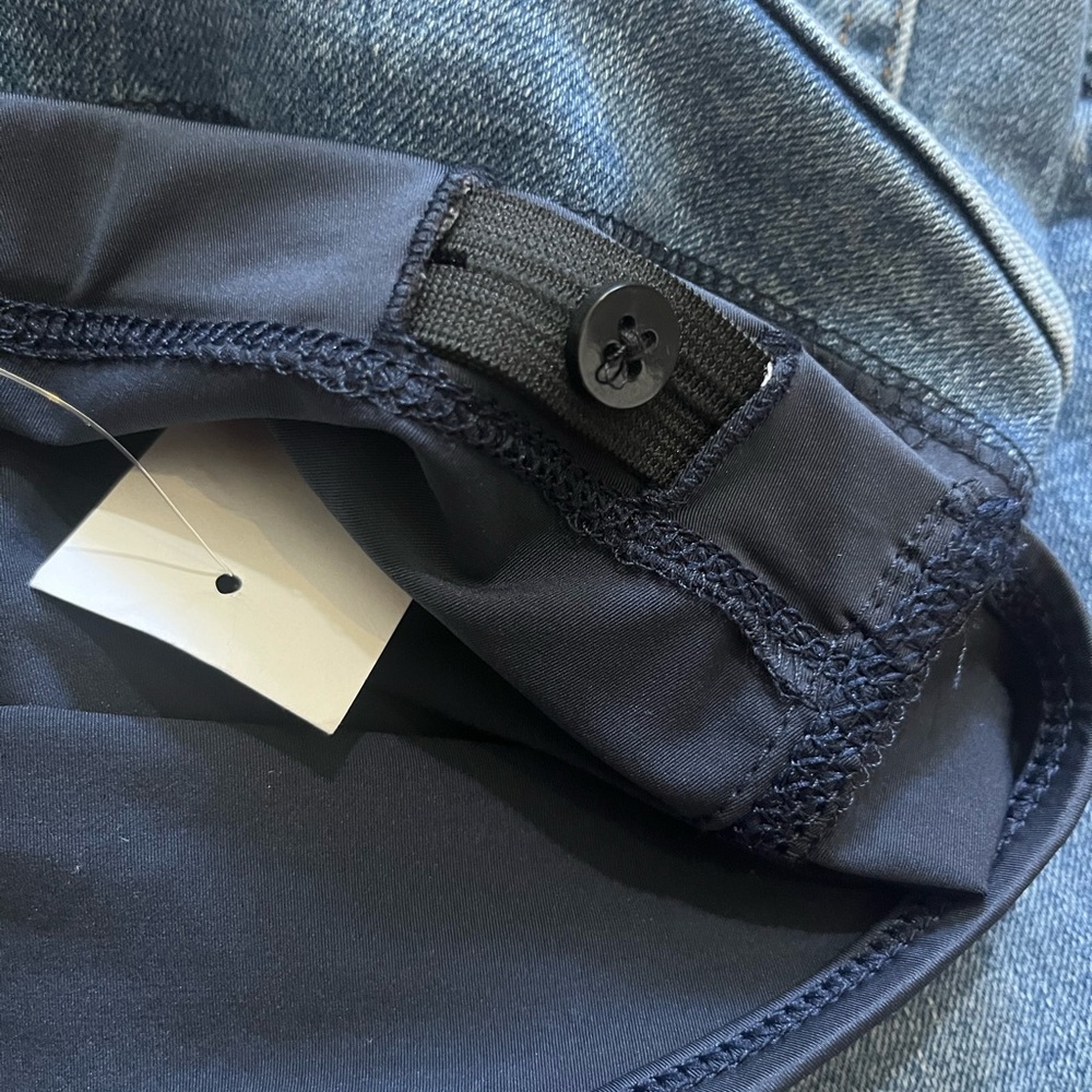 J. Crew Blue Skinny Jeans with Distressed Details - Picture 11 of 14